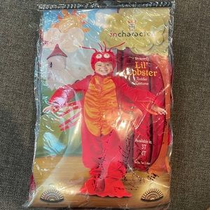 Toddler Lobster costume